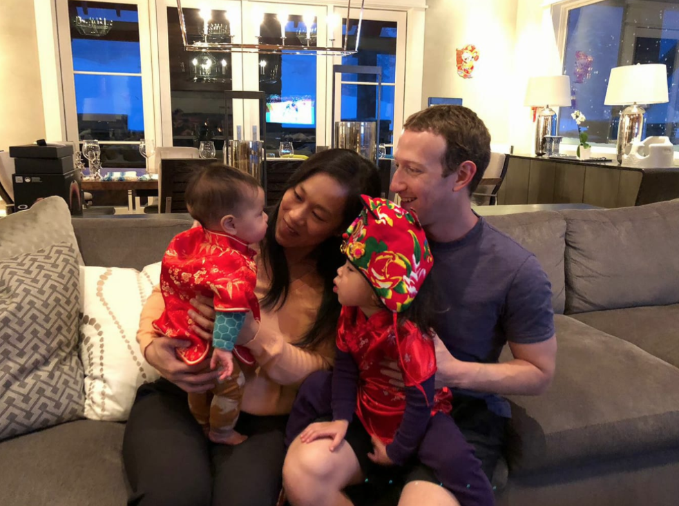 Дети Марка Цукерберга и Присциллы Чан, естественно, изучают китайский язык