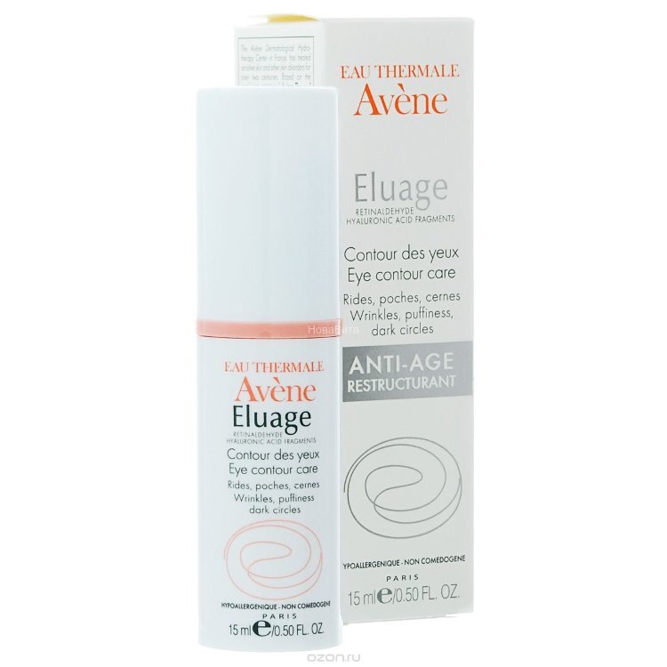 Avene Eluage Cream, продукт идеально подходит для чувствительной кожи. 
