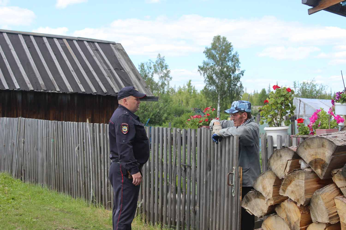 Сторож деревьев. Полиция на даче. Участковый участок. Оштрафовать дачников. Дача полицейского.