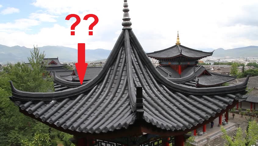 Для чего в Японии и Китае у старинных зданий изогнуты крыши?1