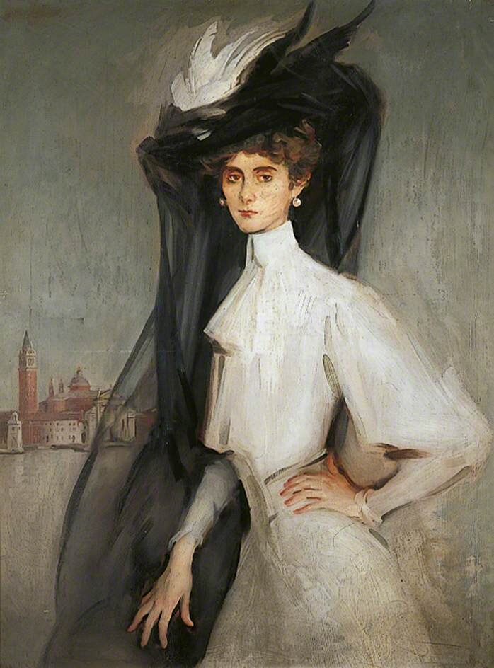 Ольга Альберта, баронесса де Мейер. 1907 г.