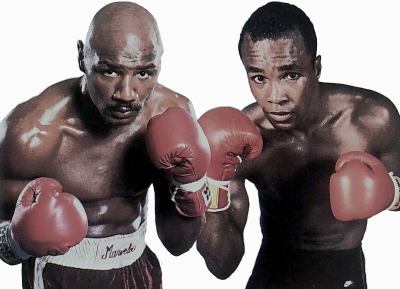 В карьере Марвина было не мало жёстких больших боёв, но именно "сахарный" Леонард занял в ней особое место. Фото взято из открытого источника.