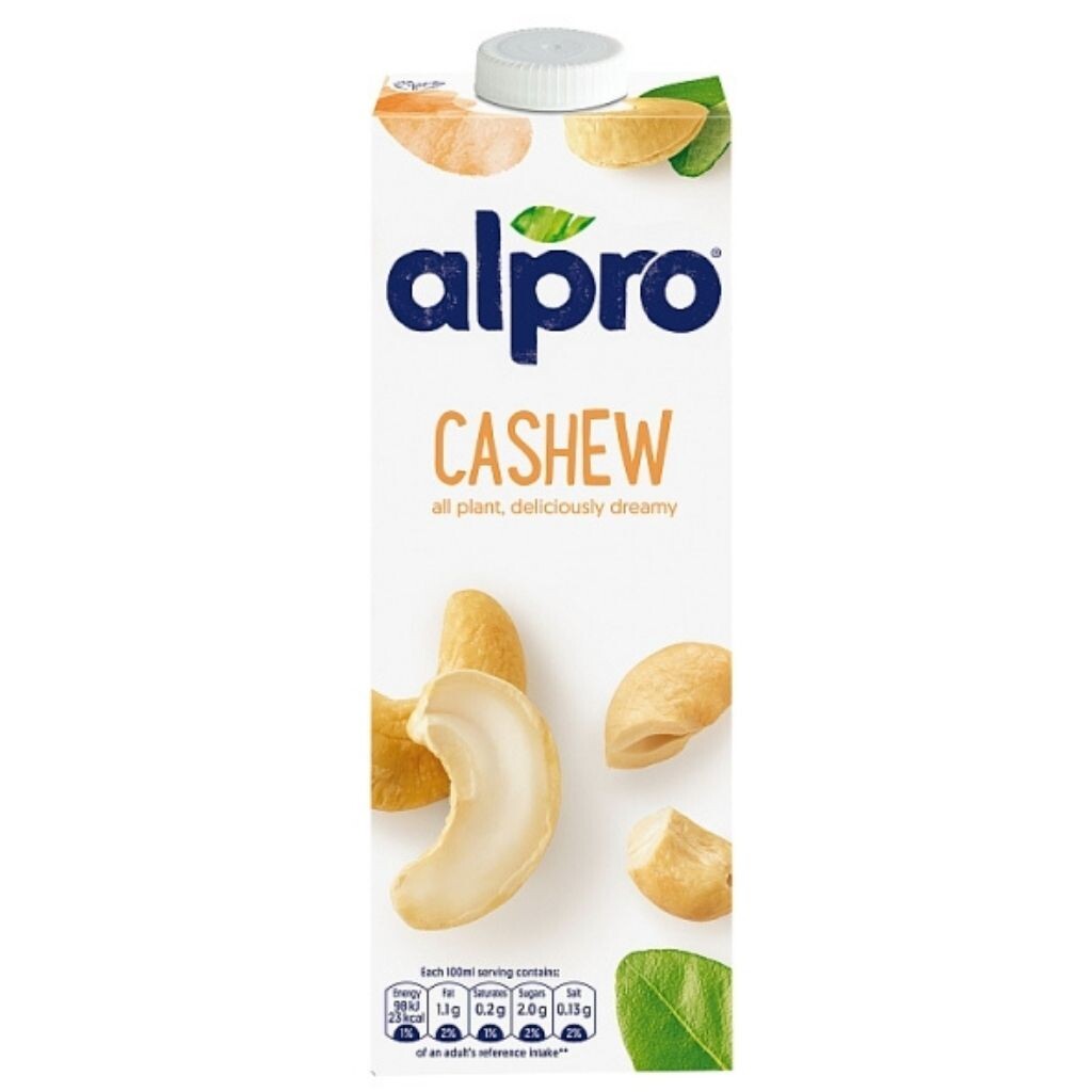 Единственный представитель молока из кешью в крупных сетях. Alpro -цена 232р/л