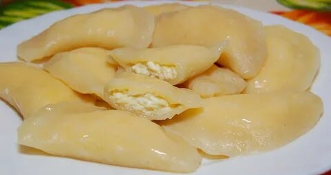 Вареники с творогом