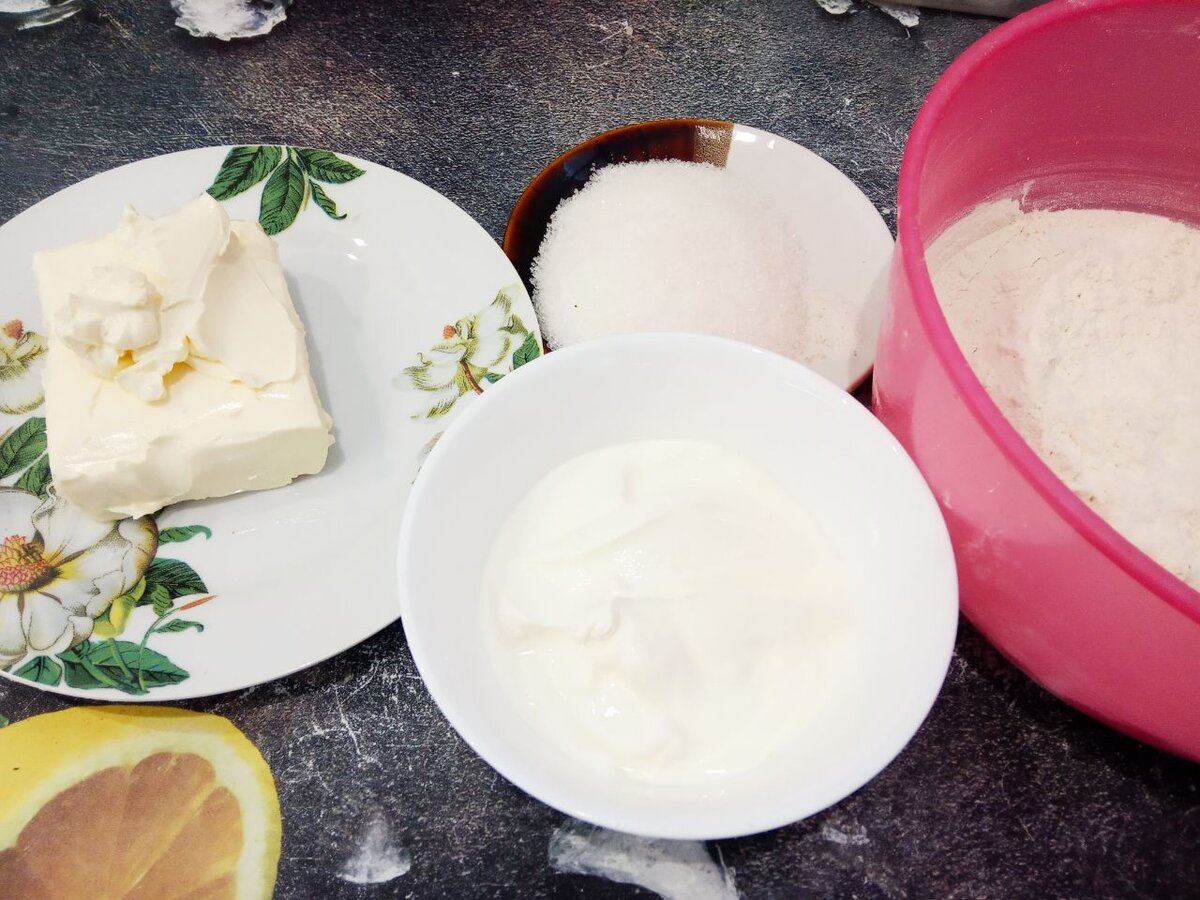 Ингредиенты для приготовления печенья