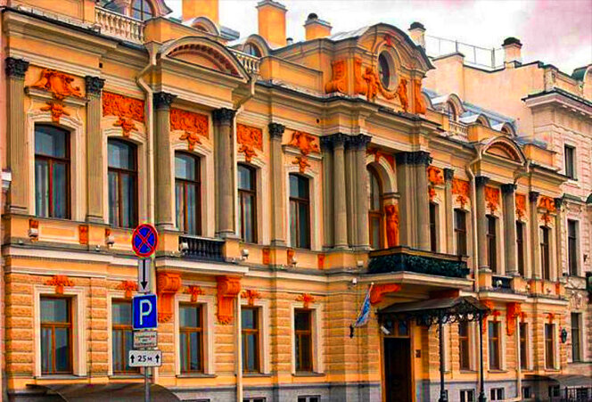 Блистательный Санкт-Петербург. ТенешевыИз интернета. Особняу Казалета.