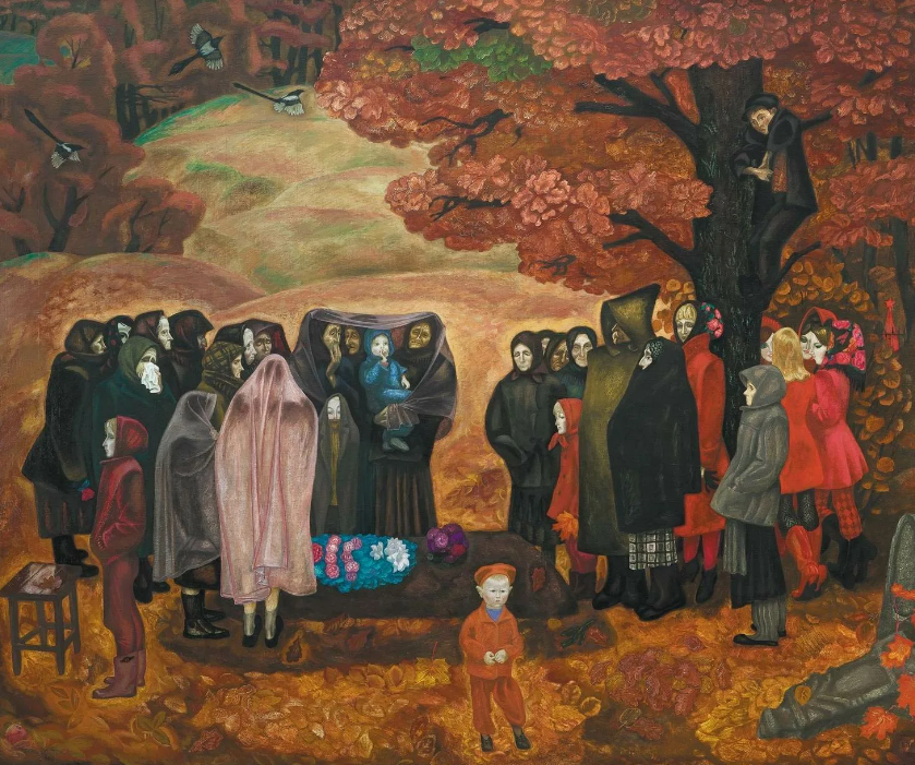 Попков Виктор Ефимович. Хороший человек была бабка Анисья. 1971-1973. Государственная Третьяковская галерея, Москва. Читайте и слушайте книги преподобного Паисия Святогорца (1924-1994). Ссылки внизу