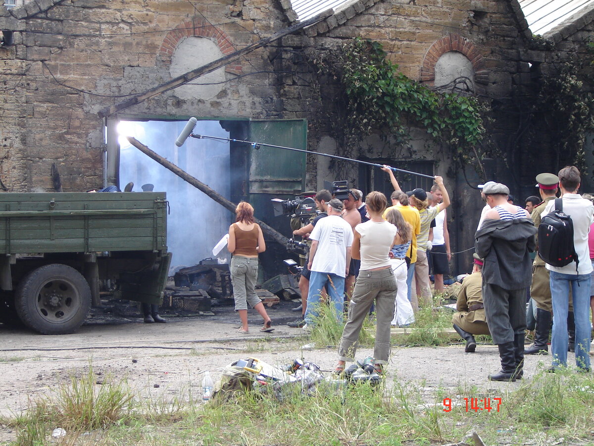 Рабочий момент. Фото из личного архива.