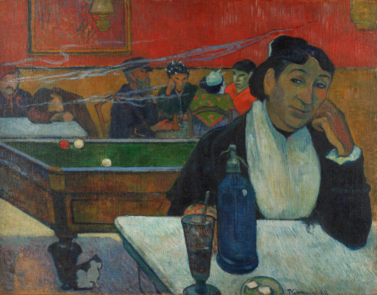     Поль Гоген. «Кафе в Арле», 1888