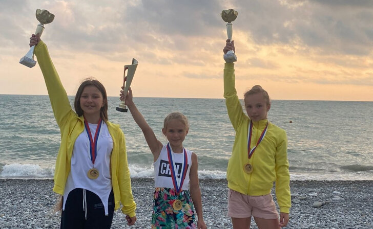    Юные курянки завоевали золотые медали Всероссийского Кубка АСФ по воздушной гимнастике