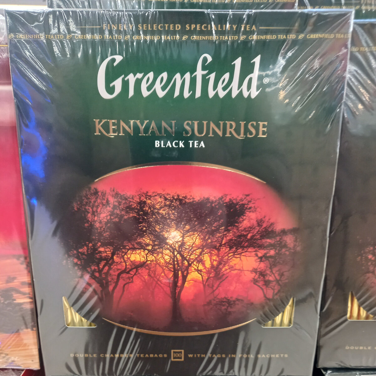 Чай "Greenfield Kenyan Sunrise" (фото автора)