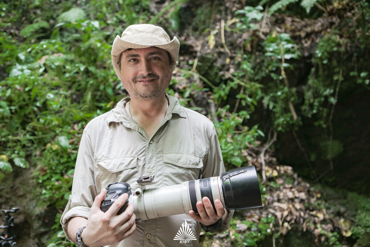 Доцент кафедры зоологии Академии биологии и биотехнологии им. Д.И. Ивановского ЮФУ, кандидат биологических наук Алексей Тихонов 