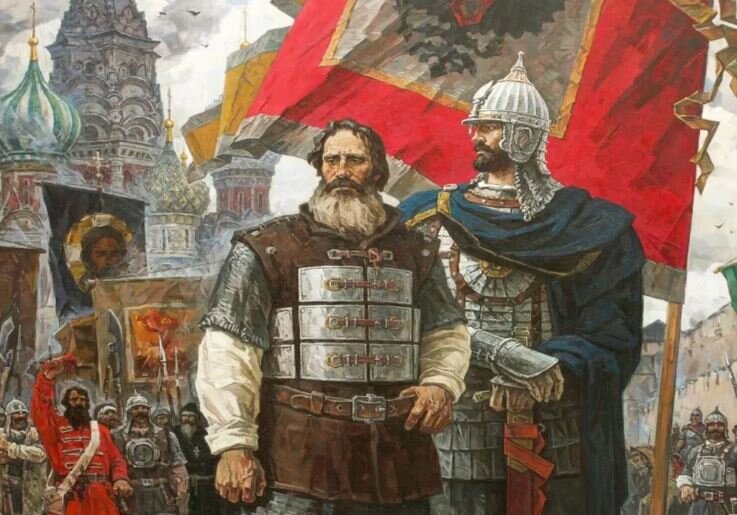 Минин и Пожарский (иллюстрация из открытых источников)