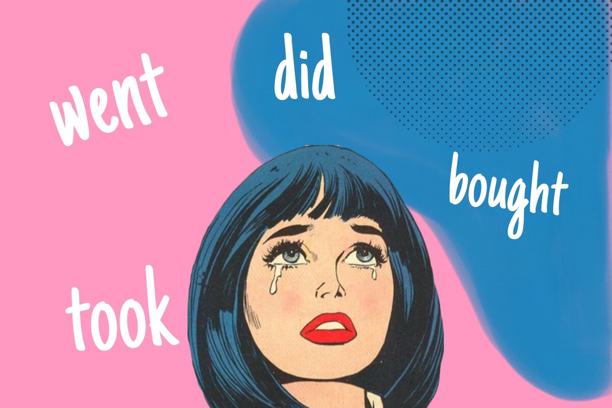 Учить неправильные глаголы - это не боль и слезы. 