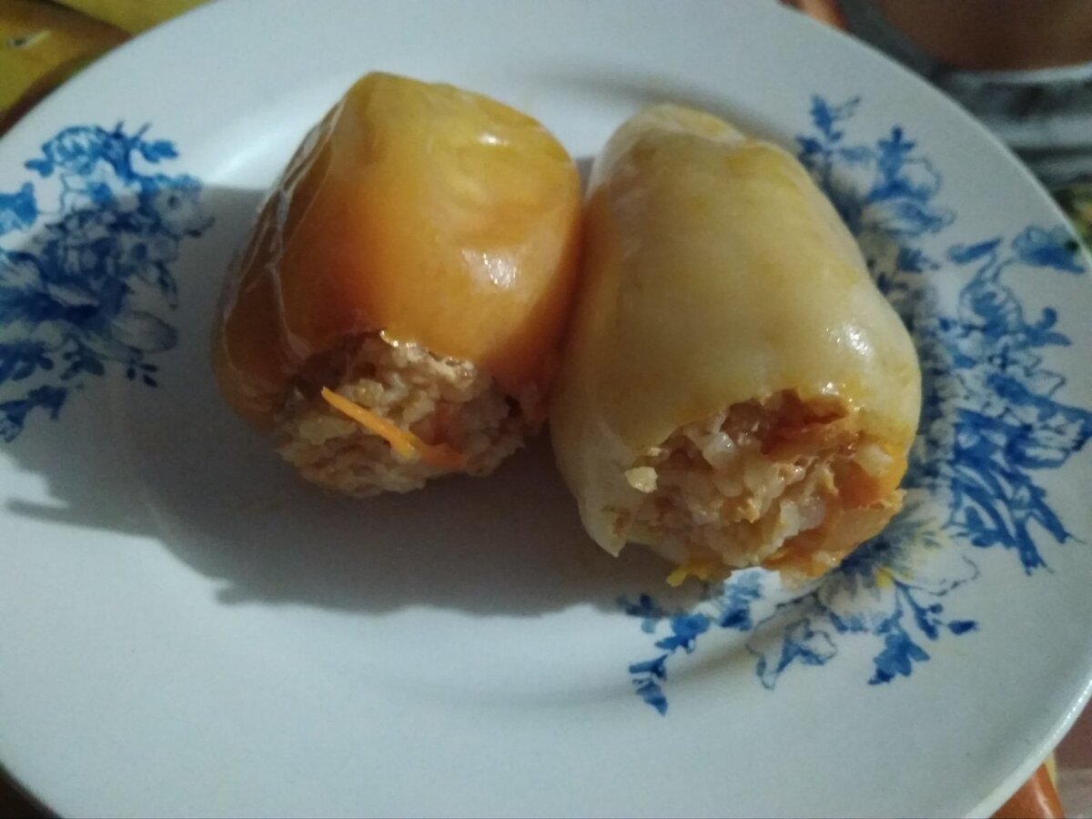 Фаршированный перец в духовке 