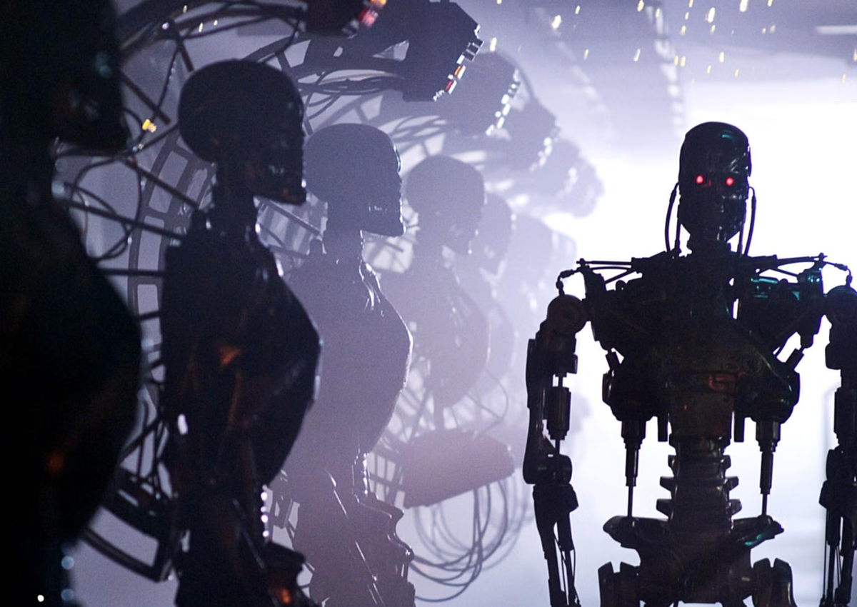 Роботов есть мозги. Терминатор Лос Анджелес 2029. Робот. Роботы захватят мир.