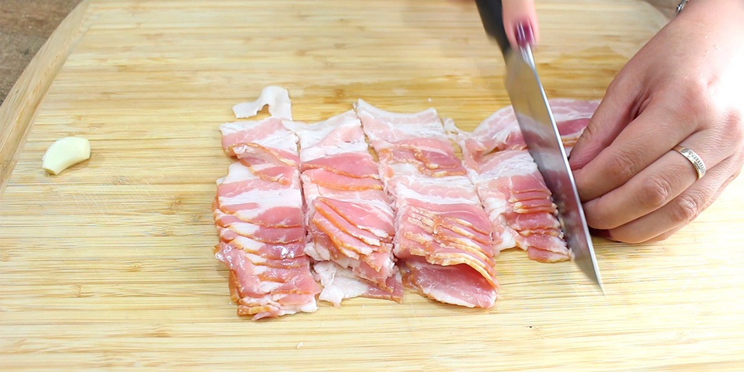 Беру спагетти, бекон с сыром и готовлю вкуснейший ужин (готовится просто, а получается всегда вкусно)