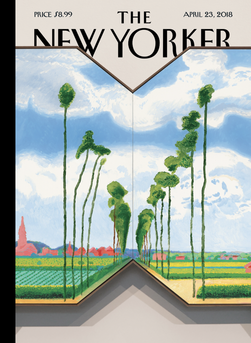 Обложка журнала The New Yorker, 23 аперля 2018 © The New Yorker