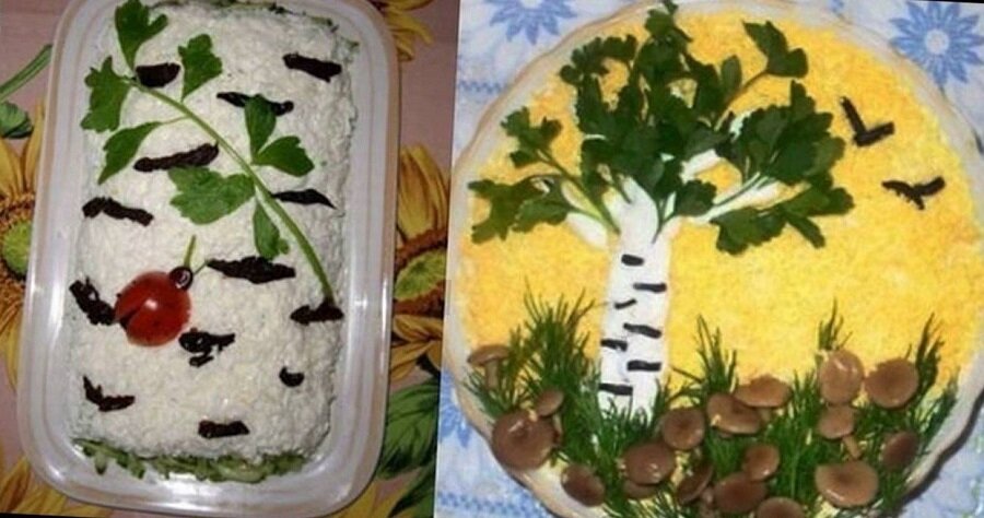 Салат Белая береза с курицей и черносливом рецепт с фото пошагово