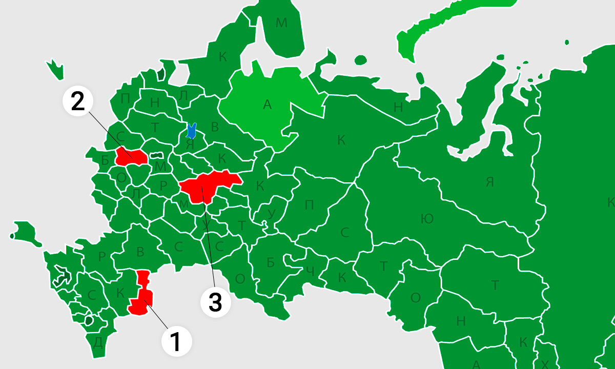 Зеленая карта калуга - 87 фото