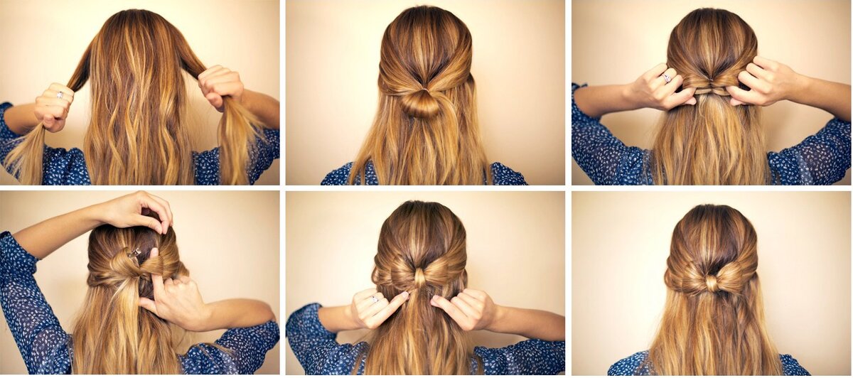Легкая прическа на длинные волосы на каждый день: как сделать ее своими руками