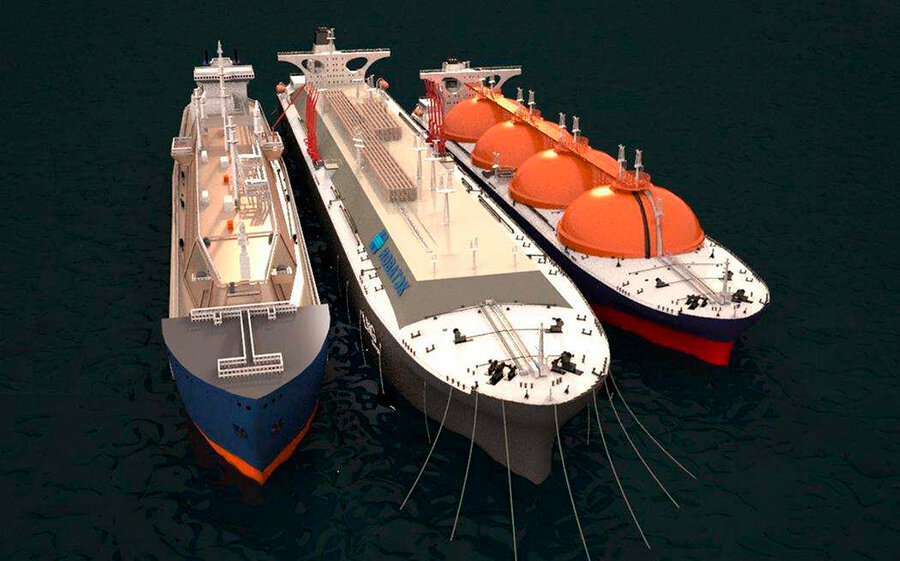 Перевалочный комплекс на Камчатке / Источник: Новатэк