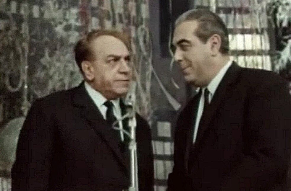 Выступление в новогоднем фильме-концерта «Похищение», 1969 г.