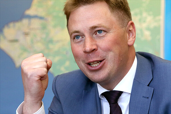 Губернатор Севастополя Дмитрий Овсянников. Фото: Алексей Павлишак / ТАСС