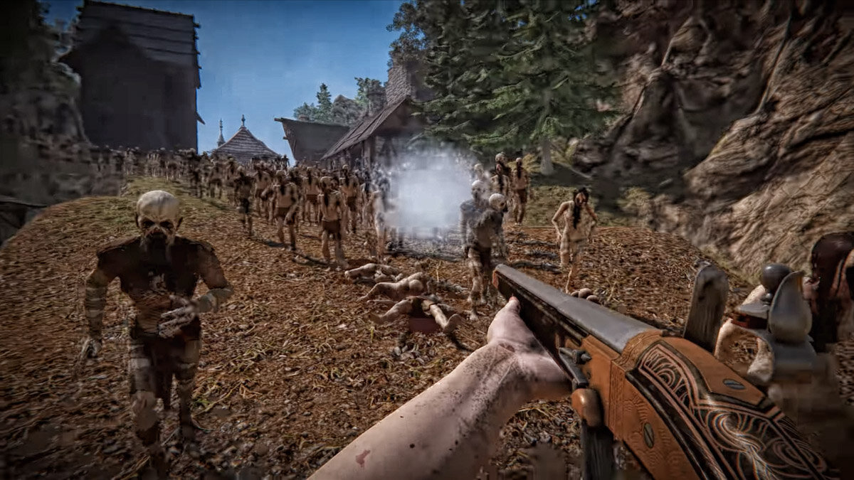 Скриншот из игры The Black Masses