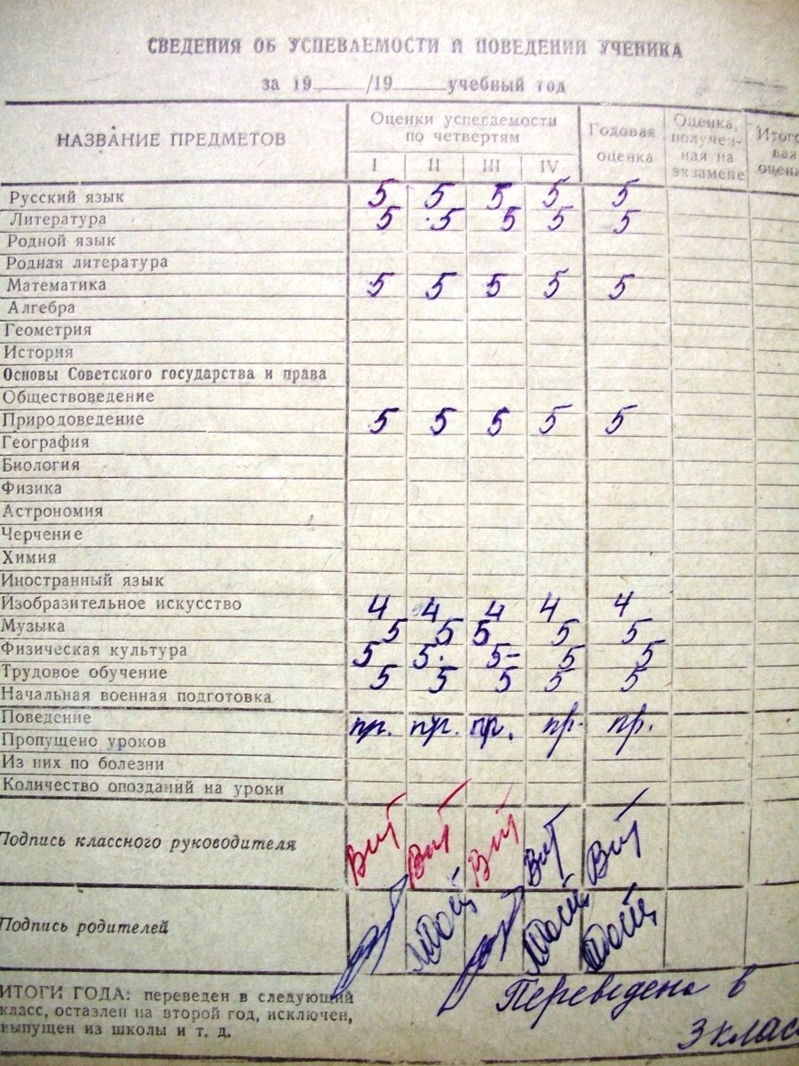 Начальная школа: предметы, оценки, награды | Записки репетитора | Дзен