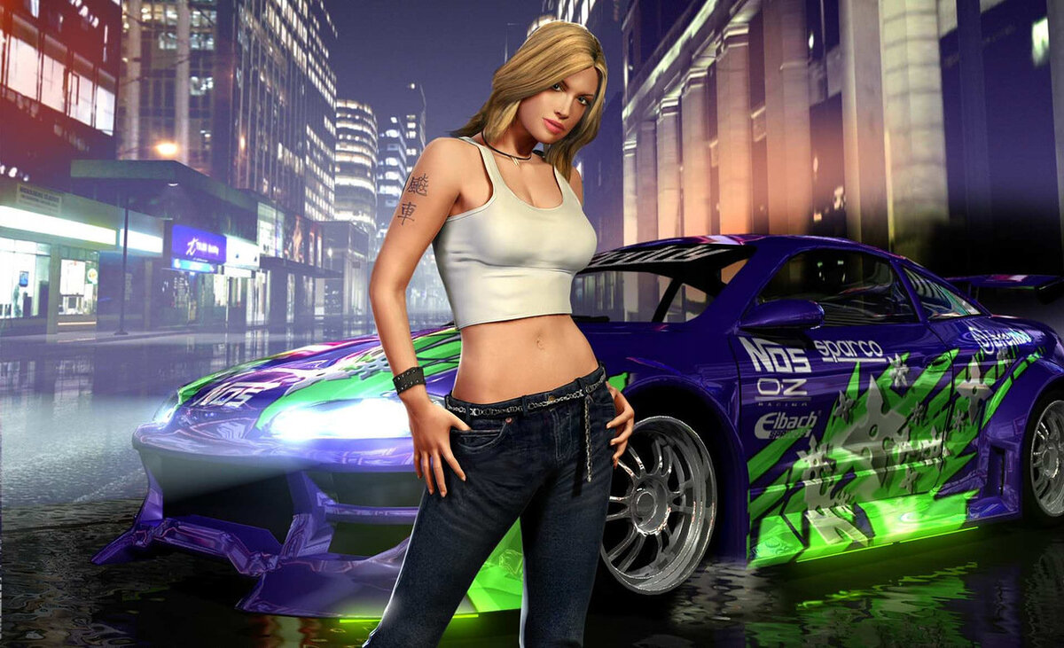 Героиня Need for Speed: Underground - Меллиса