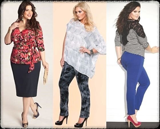 Гардероб для девушек plus size