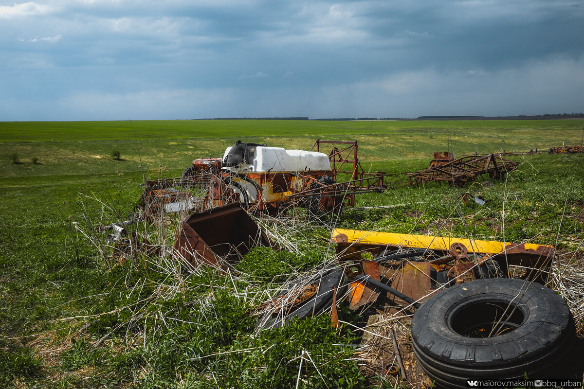 Заброшенный колхоз карта