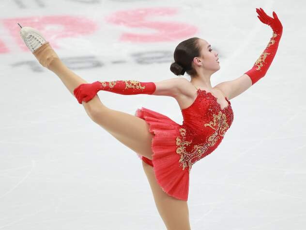 Алина Загитова зажигает на льду Ванкувера