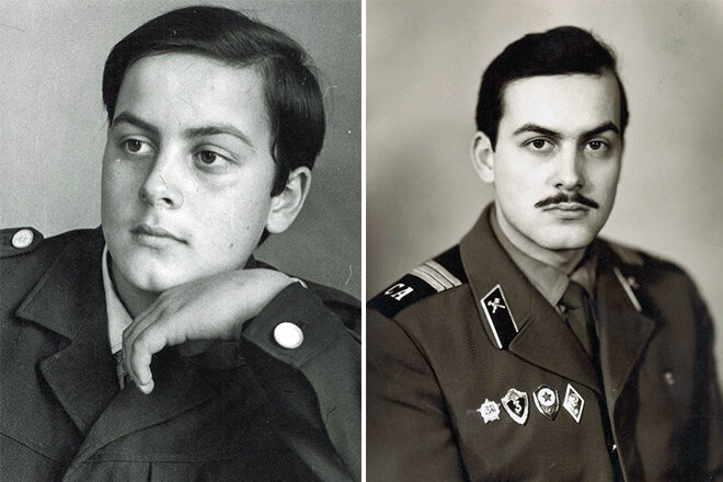 Вячеслав Гришечкин в молодости