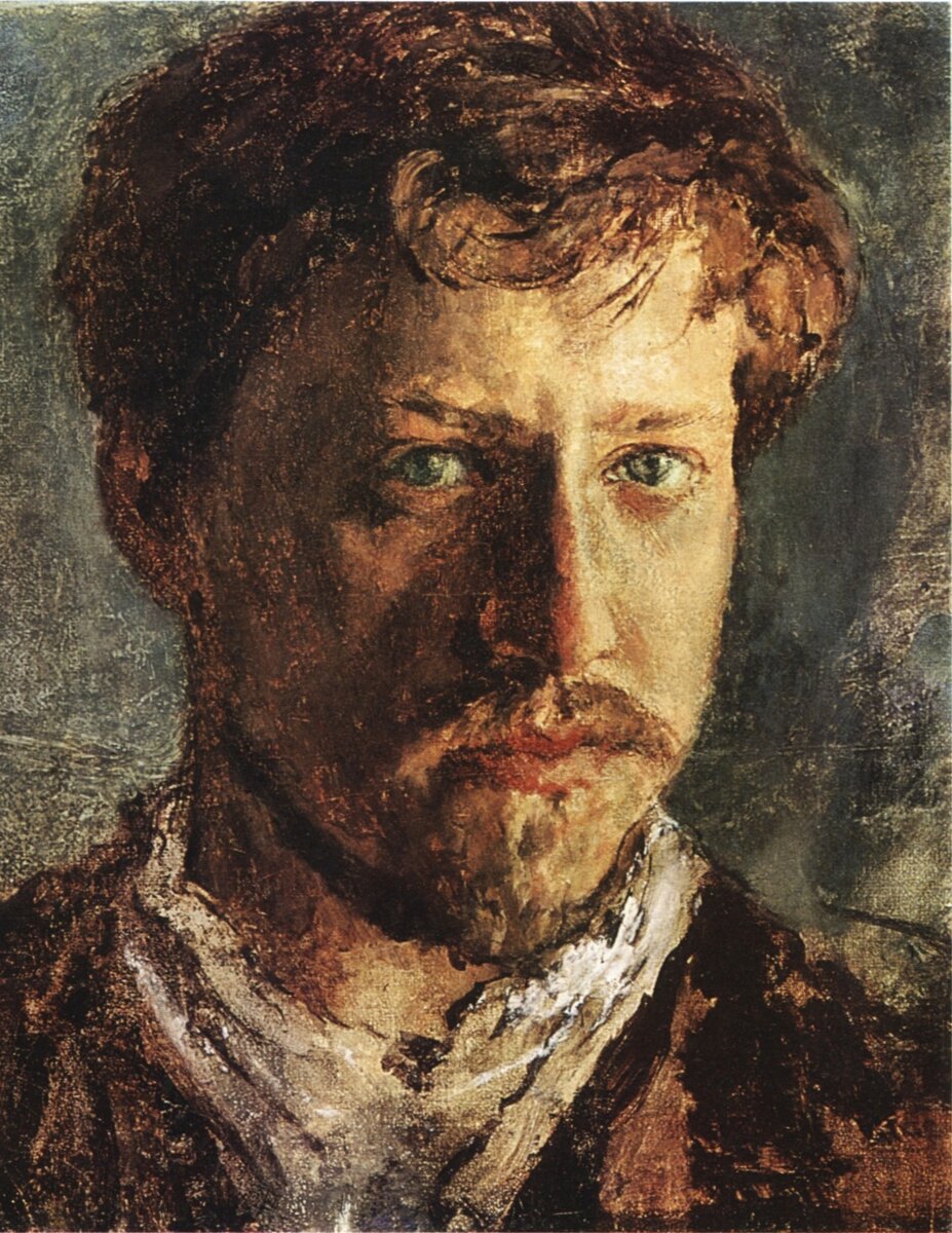 В. А. Серов. Автопортрет. 1880-е.