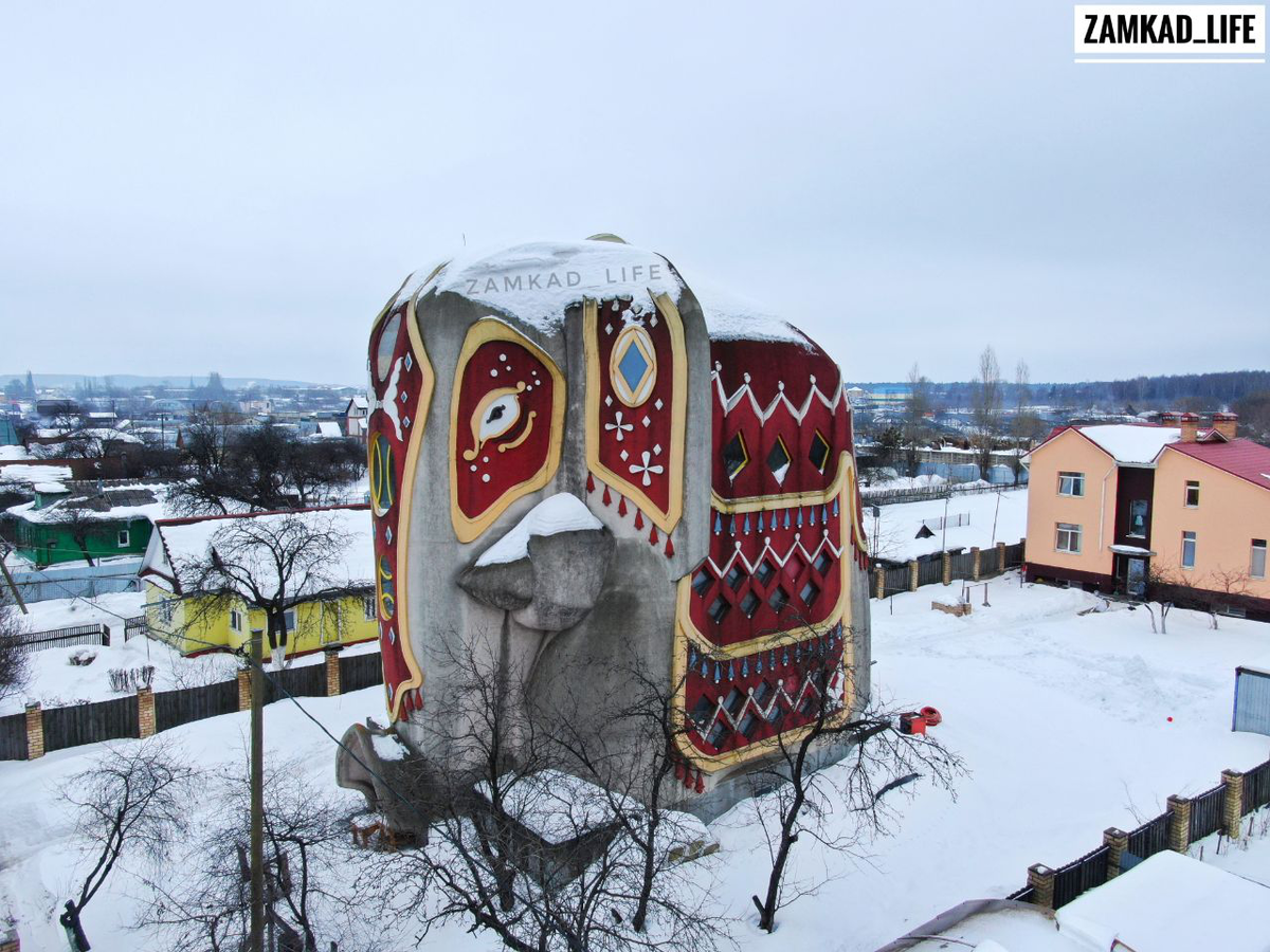 Дом слон на новорязанском. Дом слон Островцы Раменский район. Островцы слон Островцы дом. Дом слон на Новорязанском шоссе внутри.