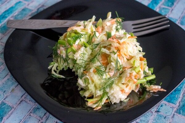 Вкусный и полезный салат из редьки