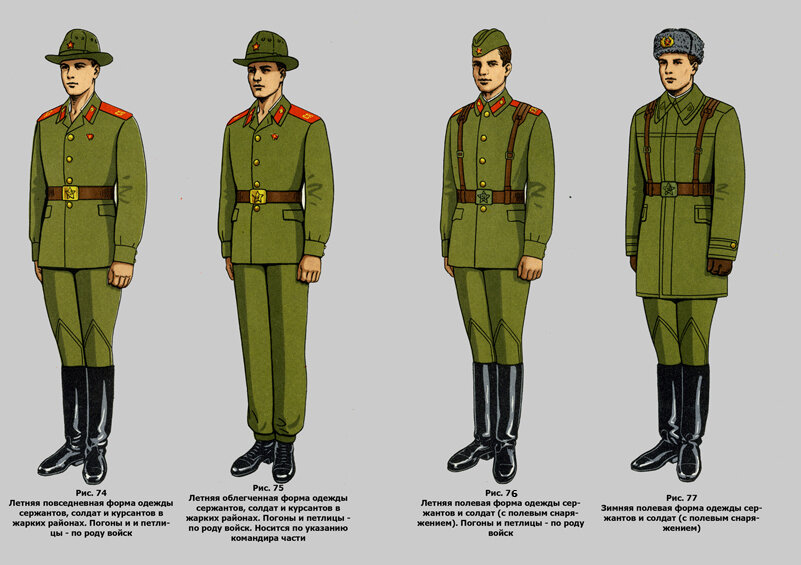 Форма образца 1969 года