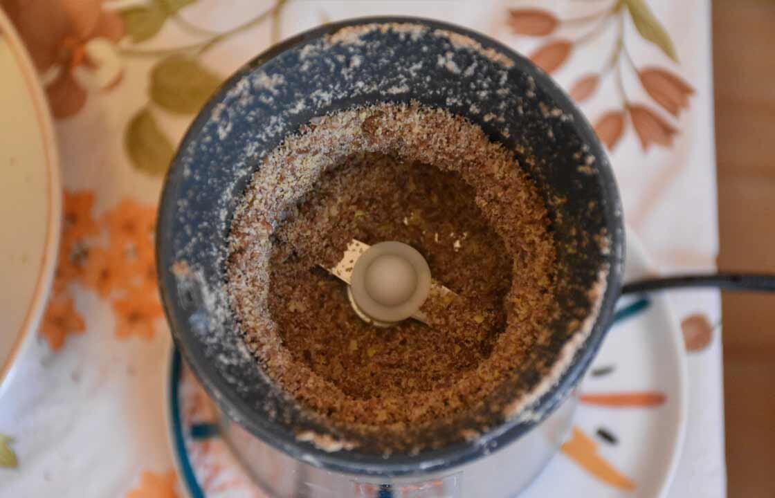 Молотые семена льна
