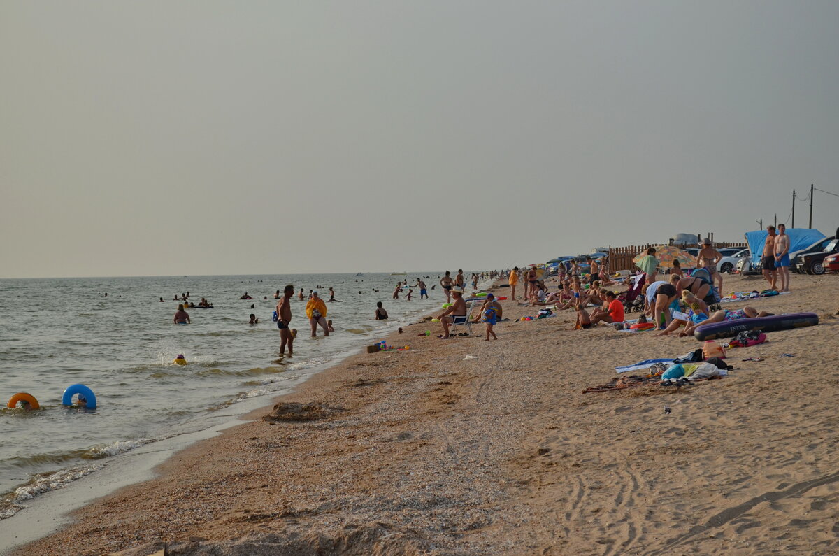 Пляж Должанская Азовское море