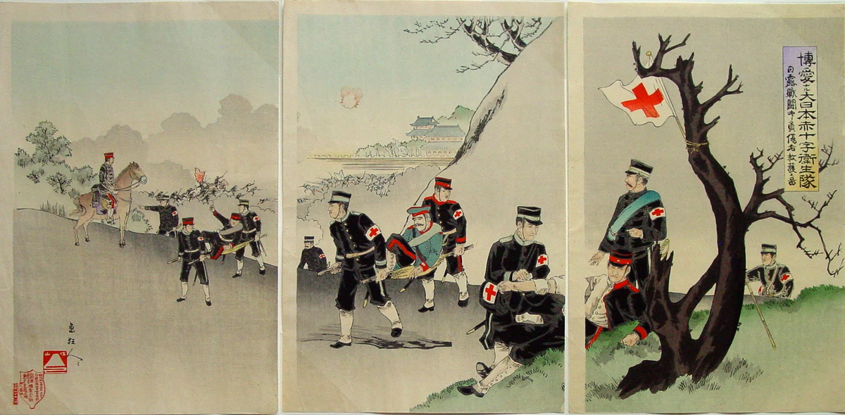 Японская графика времен русско-японской войны