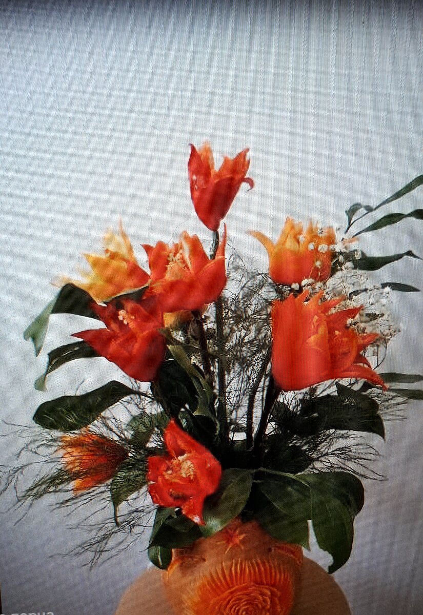 Букет из болгарского перца!