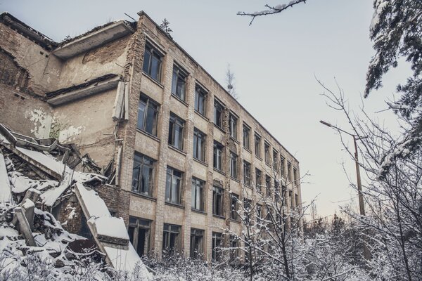 Школа №1 города Припять в 2019 году