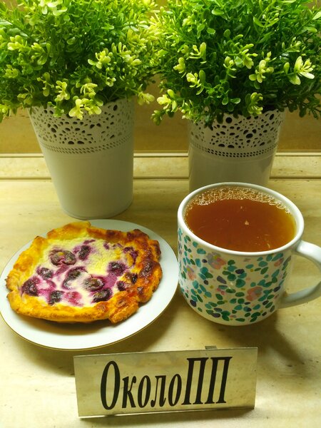 Фото второй творожной ватрушки