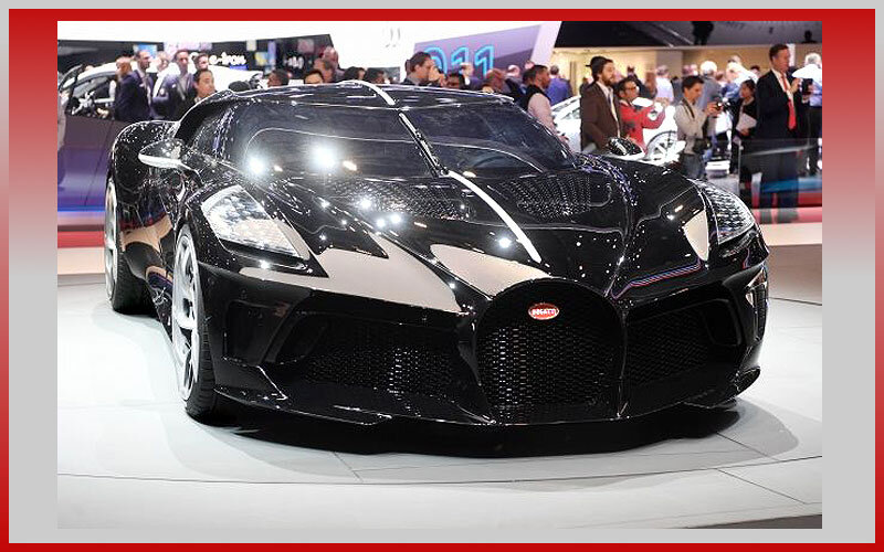 La Voiture Noire.Бугатти. 11 млн. евро. Женевский автосалон 2019