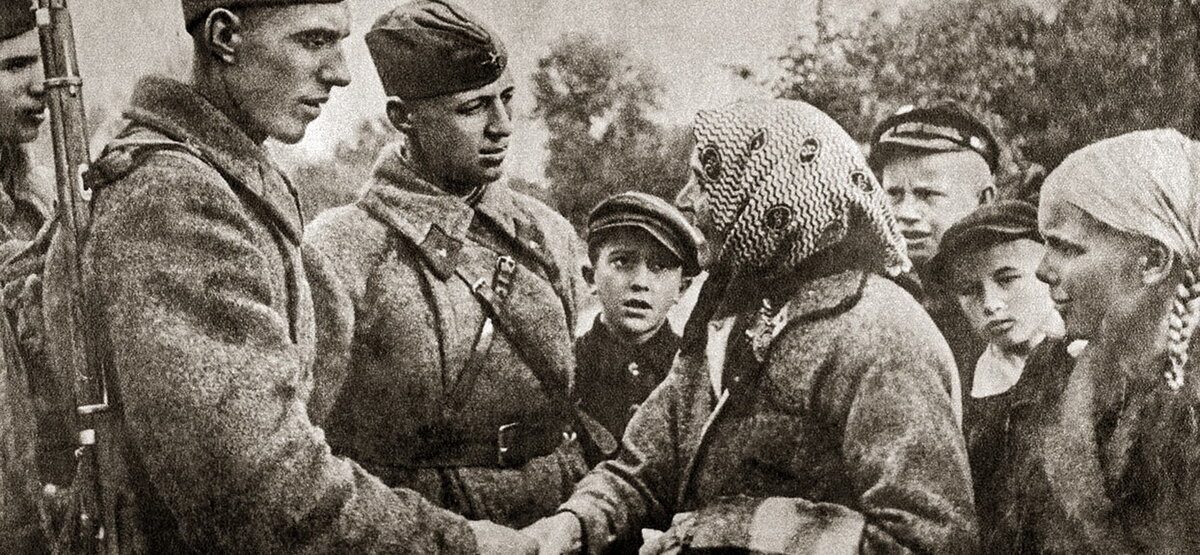 Встречай, Западная Беларусь, доблестную красную армию!