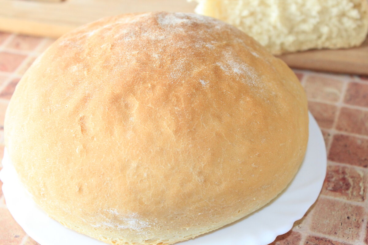 Видео как заводить тесто. Домашний хлеб который не получился.