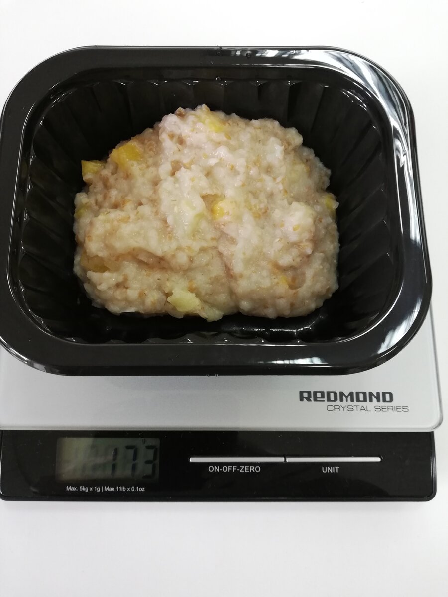 Пшеничная каша с фруктами. Фото автора.