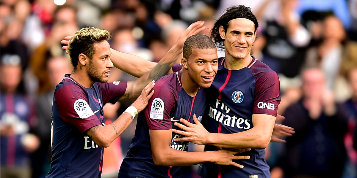 Неймар, Мбаппе и Кава